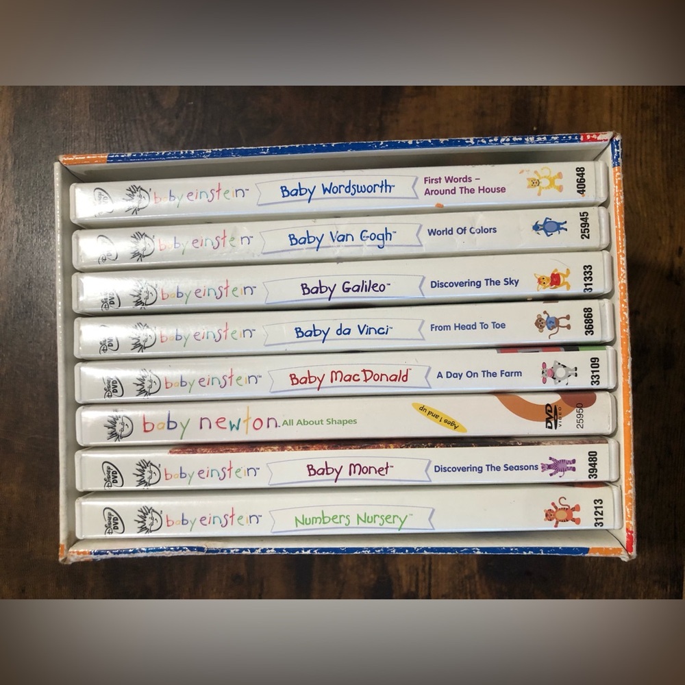 Baby Einstein DVDs Baby/Infant/Movies/Entertainment/Educational
